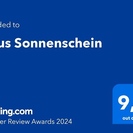 Апартаменти Haus Sonnenschein Віттен Екстер'єр фото